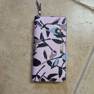 Kate Spade Cameron Paper Rose Large Continental Wallet